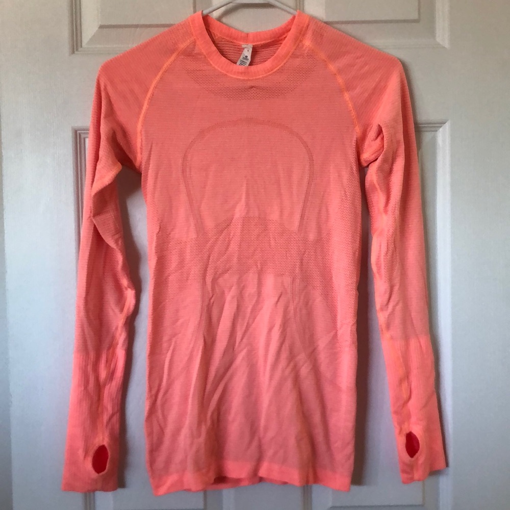 Lulu coral long sleeve